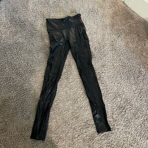 Spanx Faux Leather Leggings - XS